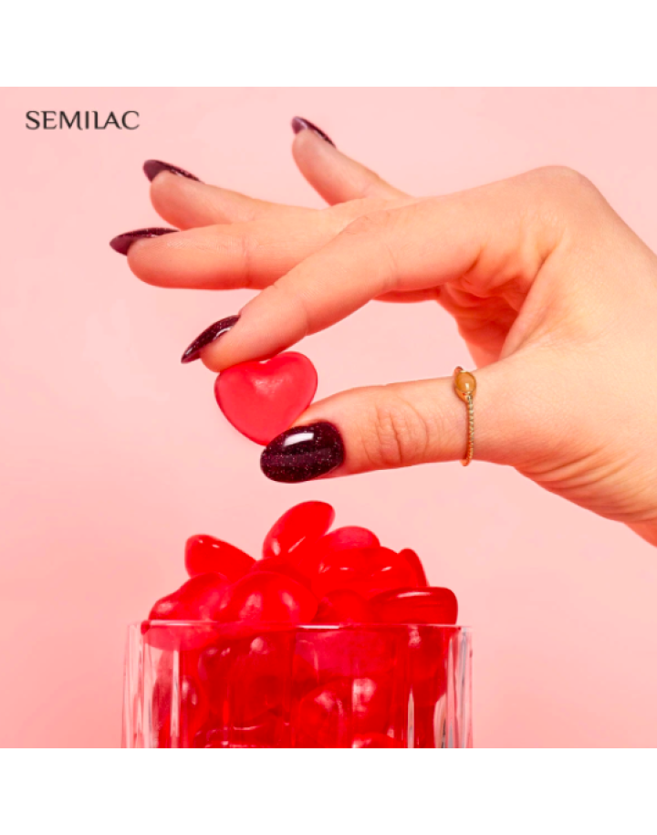 393 SPARKLING BLACK CHERRY 7 ML SEMILAC