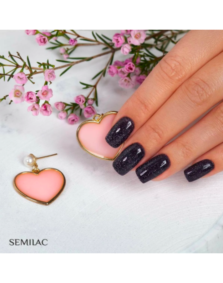 394 SPARKLING MIDNIGHT DATE 7 ML SEMILAC