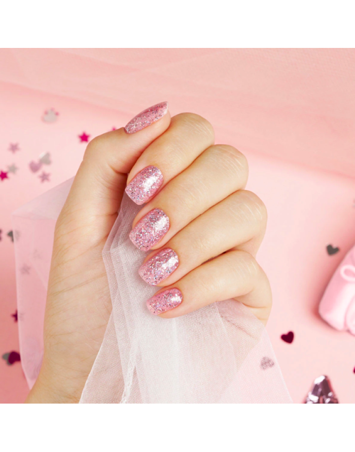 134 LAKIER HYBRYDOWY GLITTER BALLET SLIPPER 5ML HI HYBRID