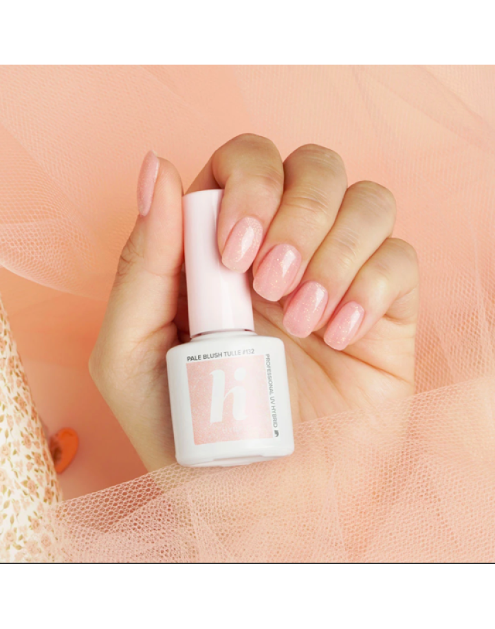 132 LAKIER HYBRYDOWY PALE BLUSH TULLE 5ML HI HYBRID