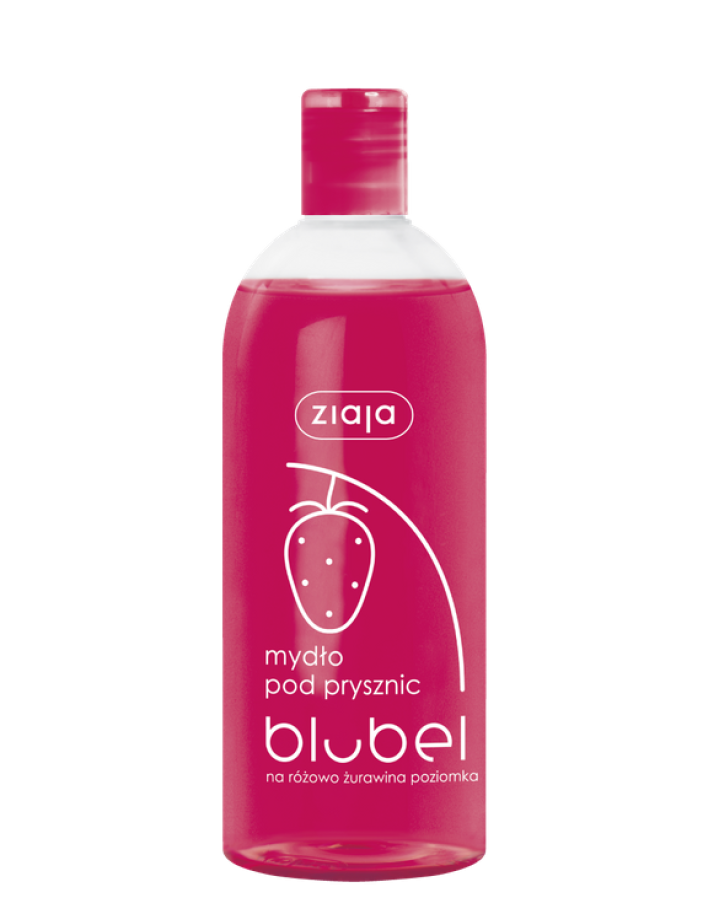 Mydło pod prysznic żurawina poziomka 500ml