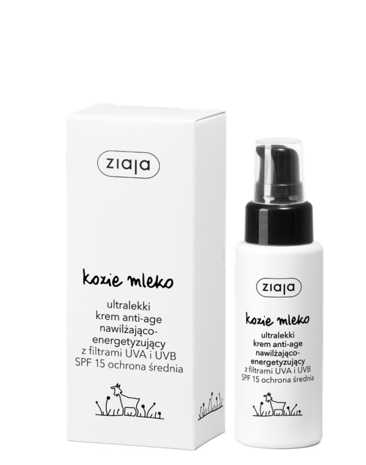 Ultralekki krem anti-age nawilżająco-energetyzujący 50ml