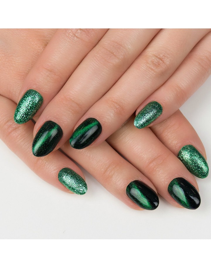 262 LAKIER HYBRYDOWY UV HYBRID SEMILAC PLATINUM GREEN 7ML
