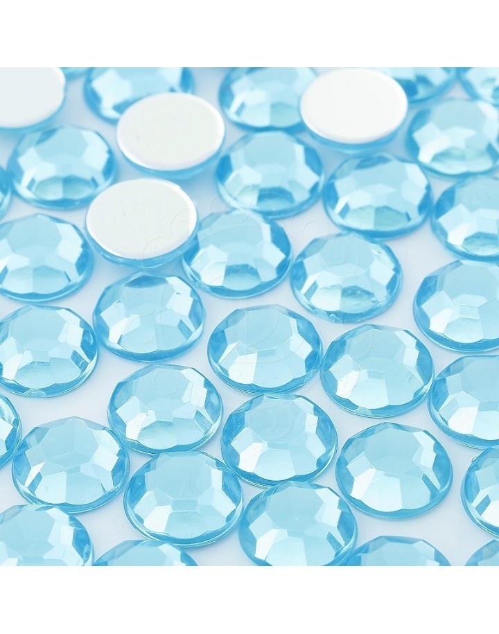 Cyrkonie ss4(1.5 mm) jasny błękit - 100 szt.