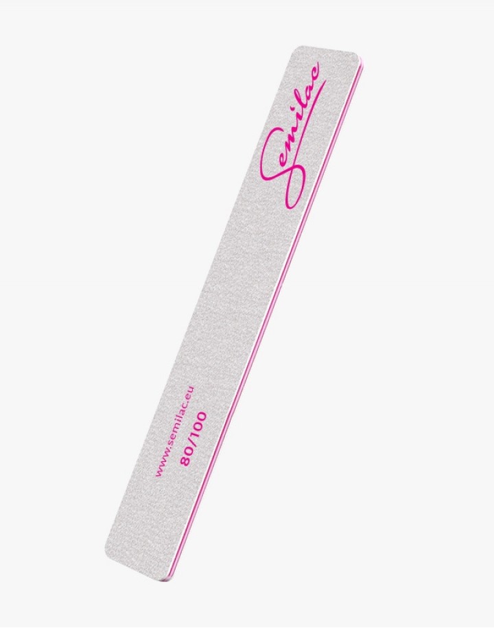 Nail file wide 80/100 Semilac Quality
