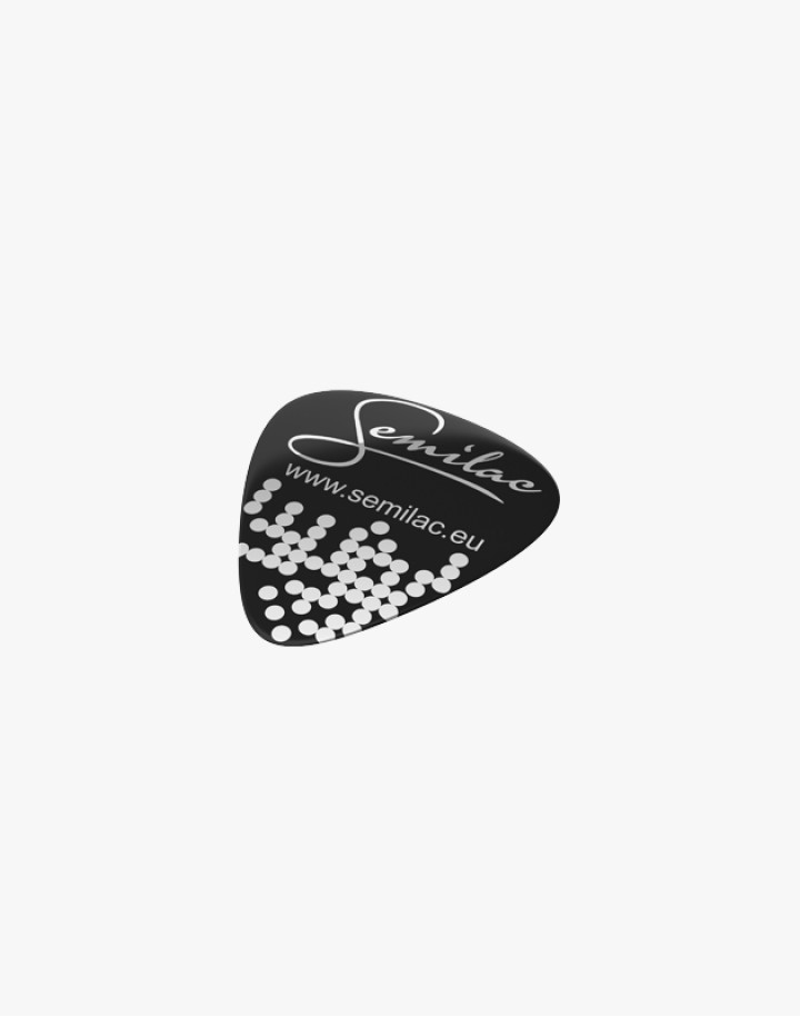Semilac Striper black