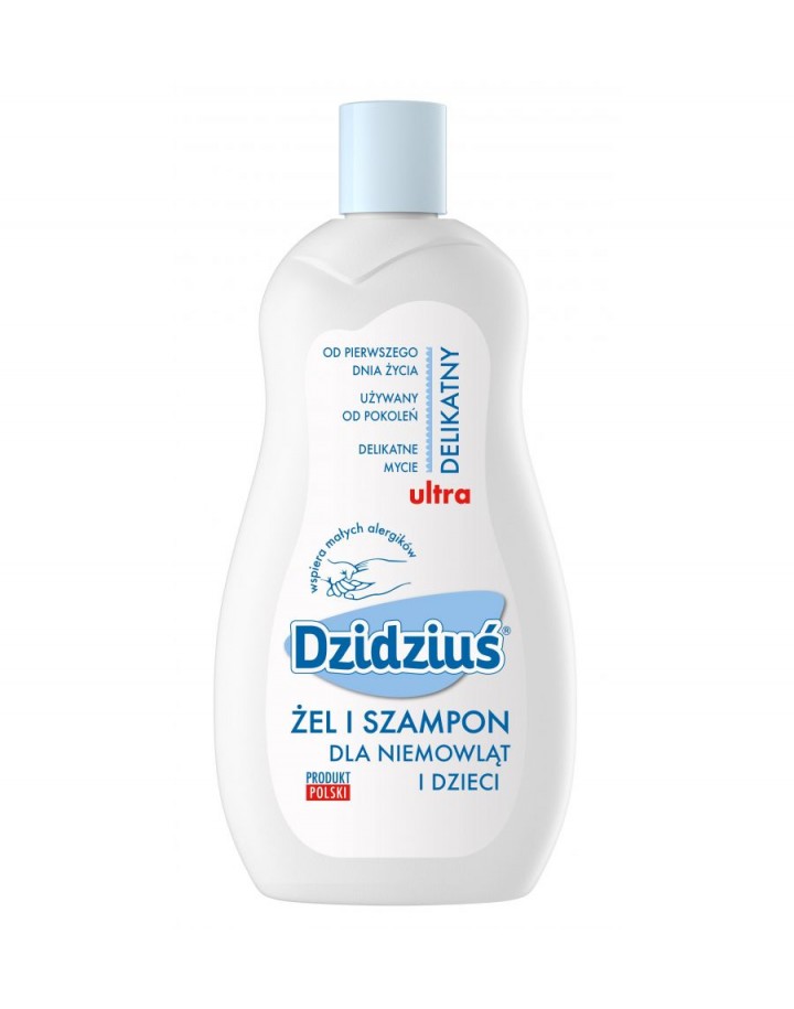 Żel & szampon dla dzieci i niemowląt Dzidziuś 500 ml