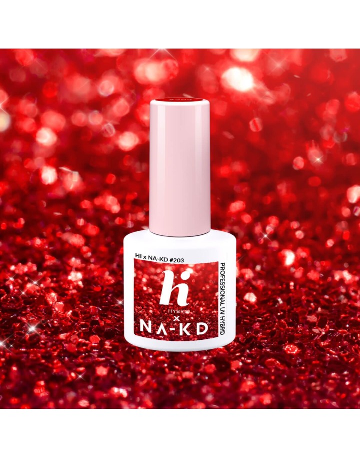 203 HI HYBRID 5 ML RED ELEMENTS LAKIER HYBRYDOWY