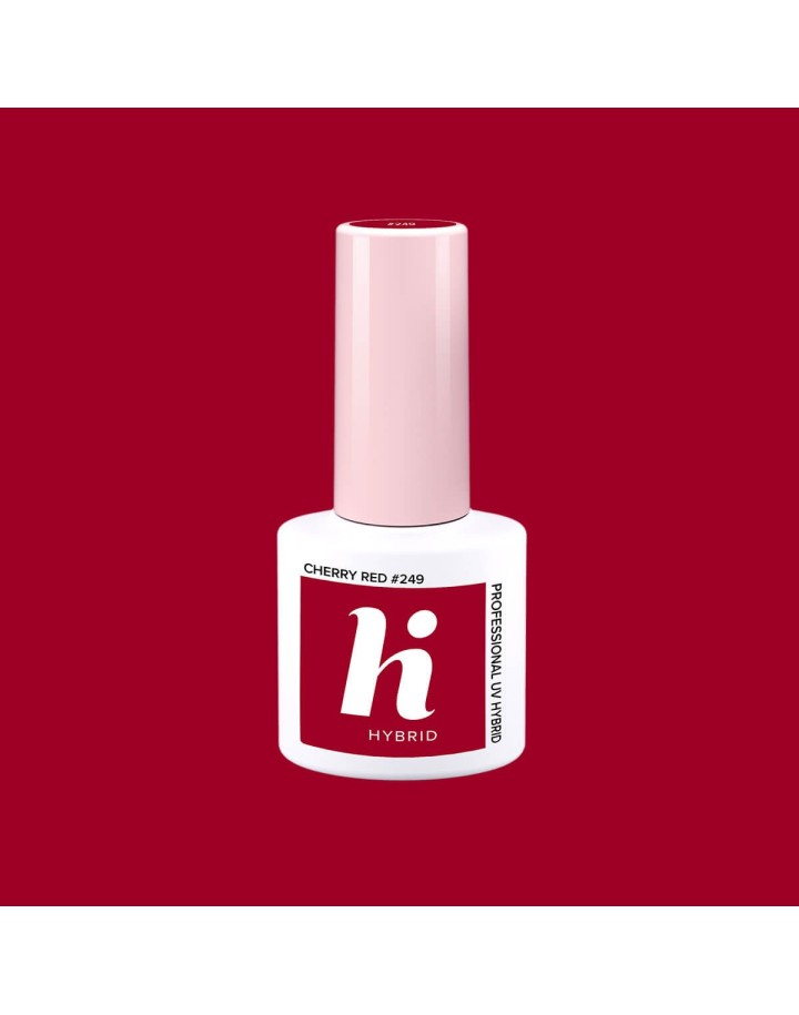 249 LAKIER HYBRYDOWY HI HYBRID 5ML CHERRY RED