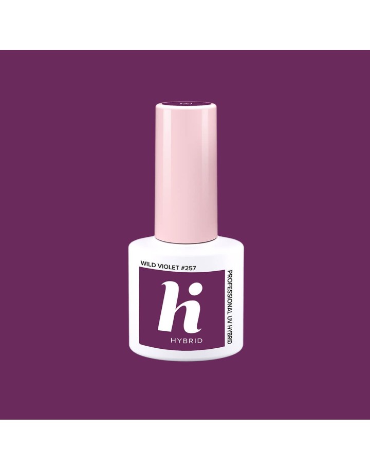 257 LAKIER HYBRYDOWY HI HYBRID 5ML WILD VIOLET