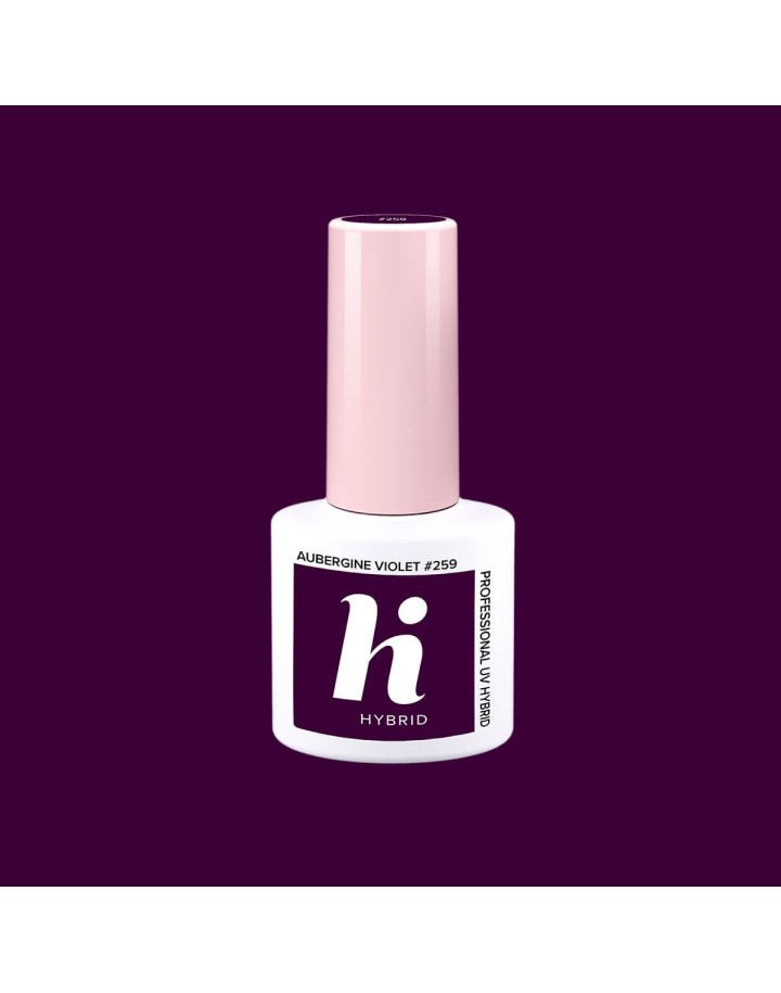 259 LAKIER HYBRYDOWY HI HYBRID 5 ML AUBERGINE VIOLET 