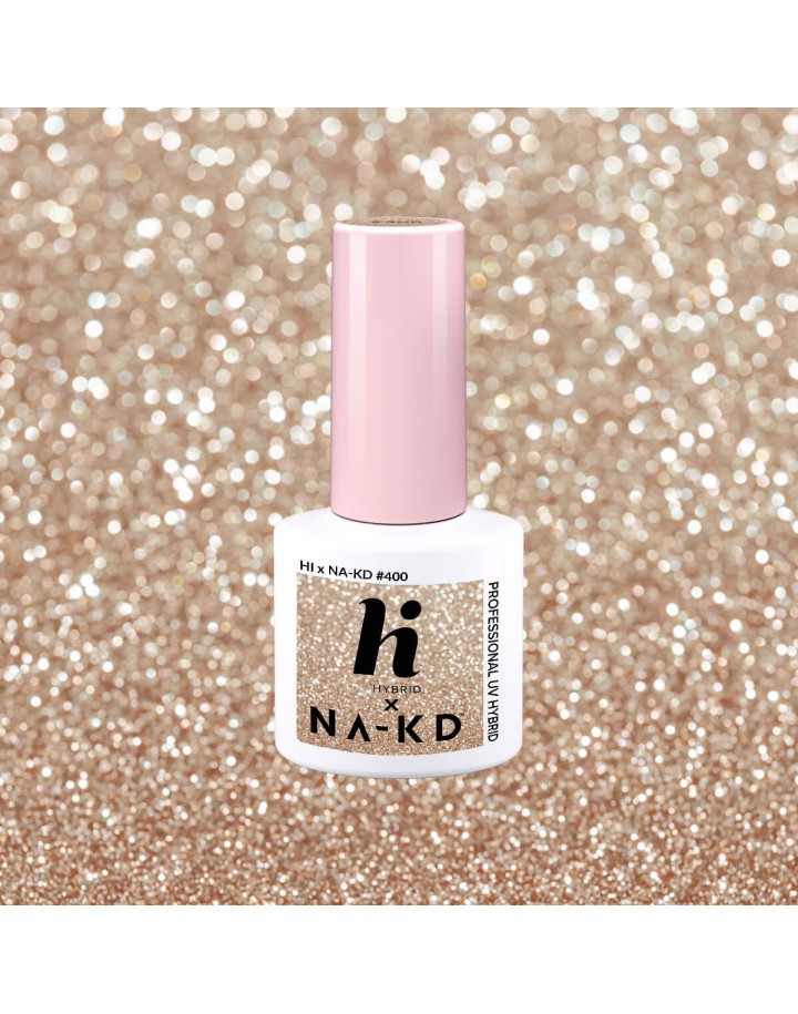 400 HI HYBRID 5 ML GLAMOUR DUST LAKIER HYBRYDOWY 