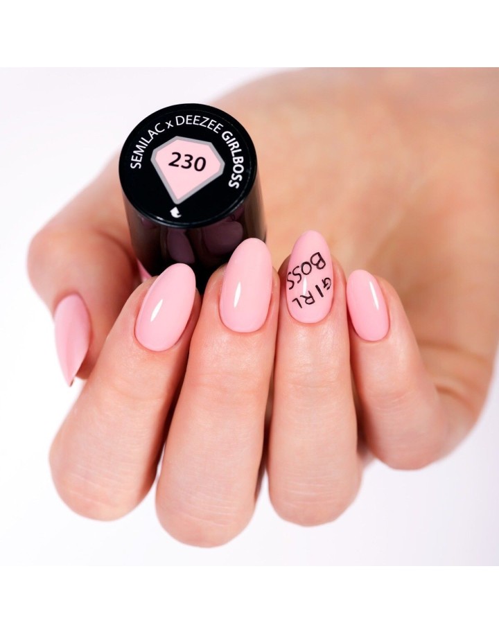 230 LAKIER HYBRYDOWY SEMILAC X DEEZEE GIRLBOSS 7ML