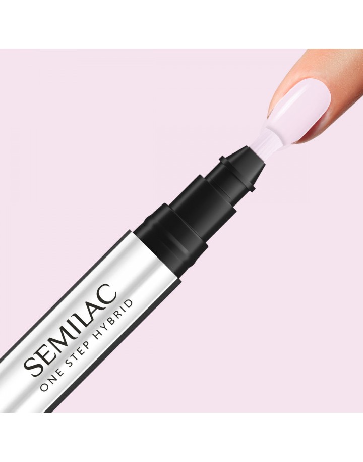 S610 ONE STEP HYBRID BARELY PINK 3ML SEMILAC